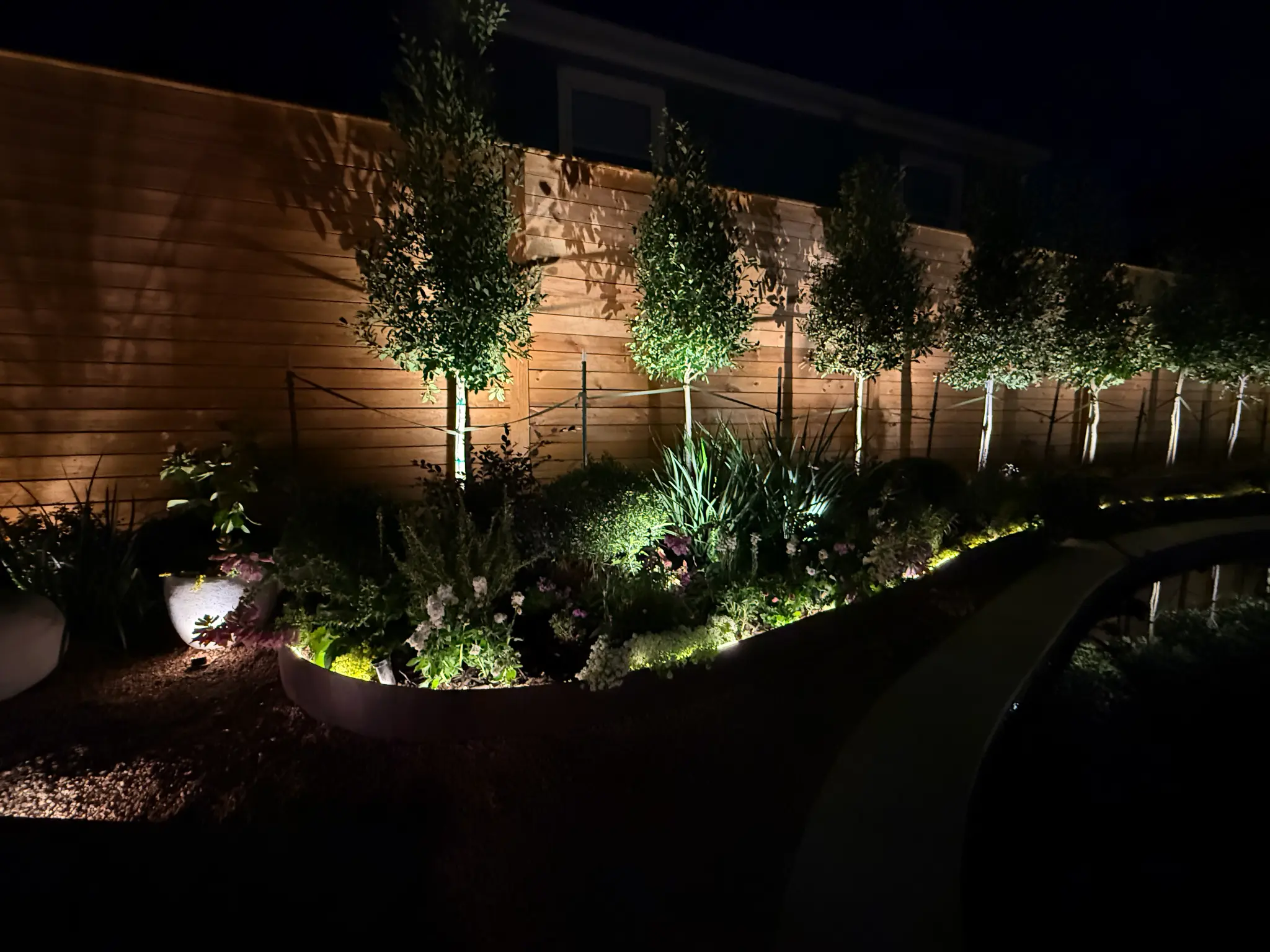 Pool Garden Glow